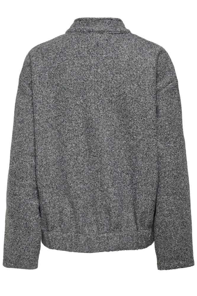 ONLGAIA BOUCLE BOMBER OTW OS 15331099 DARK GREY MELANGE